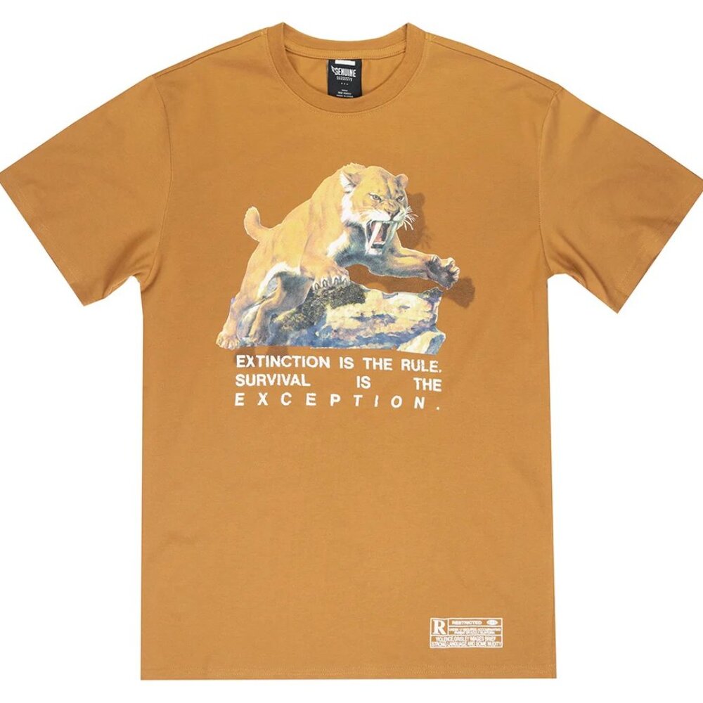Genuine Authentic Garments Extinction Tee NWT Small